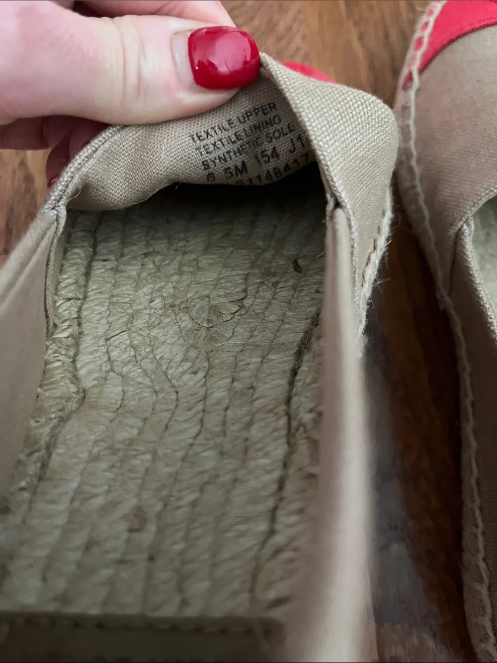 Excellent condition tory Burch espadrilles